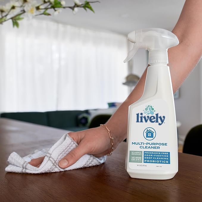 Lively Complete Household Cleaning Bundle – Multi-Purpose Cleaner, Degreaser, and Laundry Stain Remover