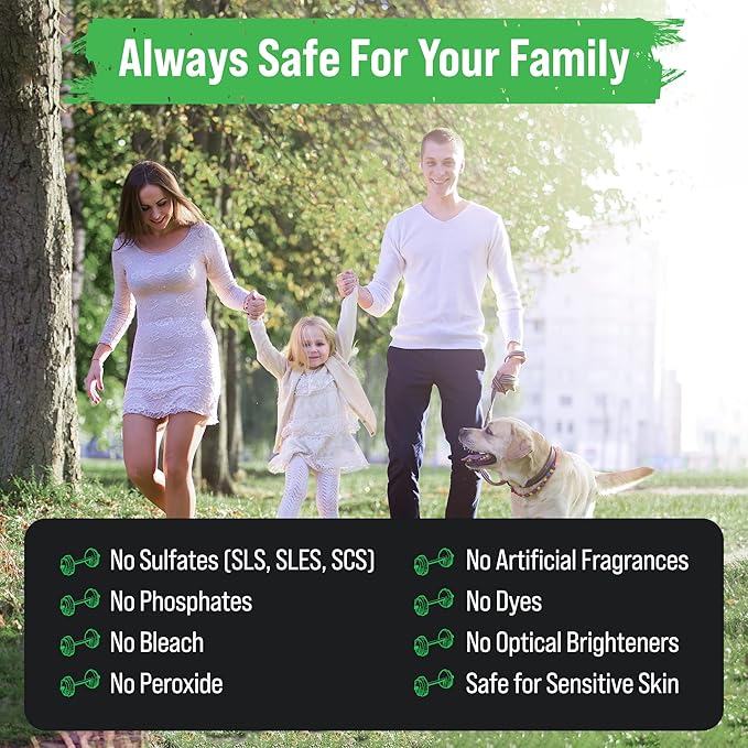 Rockin' Green Laundry Detergent Pods, Plant-based, All Natural, Vegan & Biodegradable Odor Fighter, Safe for Sensitive Skin (Unscented, Active Wear 40 Pods)