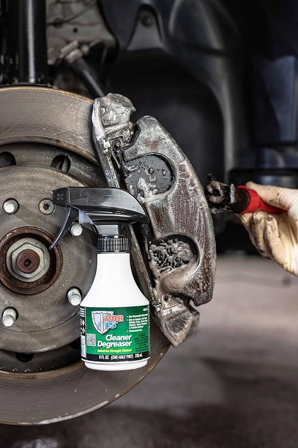 POR-15 Stop Rust Preparation System -Cleaner Degreaser and Metal Prep, Non-flammable and Water-based, 32 Fluid Ounces, 1-quart each