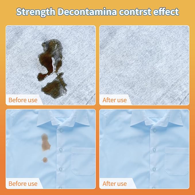 Bleach Pen,Bleach Pen for Clothing,stain remover pen,More effective stain removal,Travel Size Toiletries,Travel Essentials,Travel Accessories,Instantly Remove New Stains(2pcs)