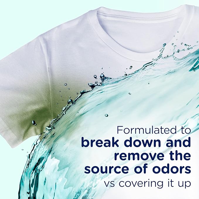 Downy Rinse Laundry Odor Remover, Cool Cotton Scent, 62 fl oz, Fabric Softener and Laundry Odor Removal Rinse, Fights Odors at the source, HE Compatible