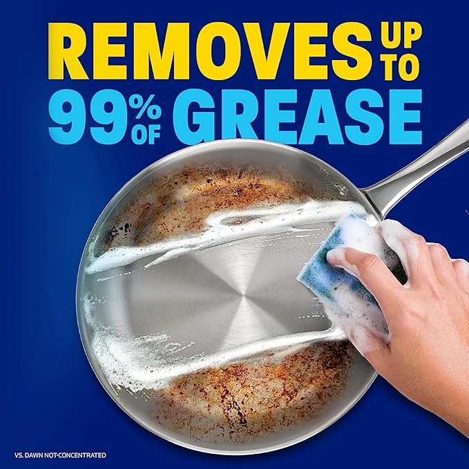 Dawn Platinum Dish Soap, Dishwashing Liquid, Fresh Rain, 3X24OZ