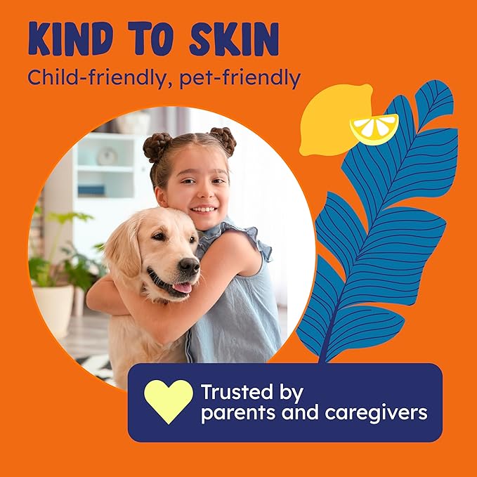 Originally Yellow Lemon Vinegar For Cleaning Purpose | USA Made All Purpose Cleaner | Use as a Floor, Glass, Kitchen, & Bathroom Cleaner | Plant Derived Vinegar Half Gallon | 64 Oz