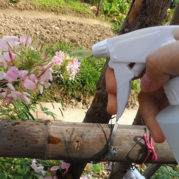 30 Pack Spray Bottle Nozzles, Heavy-Duty Stream Trigger Spray Nozzle Replacement Parts Adjustable Head Sprayer with Mist Stream Sprayer Fits 8oz /16oz Spray Bottles Round 28/400 Neck Bottles