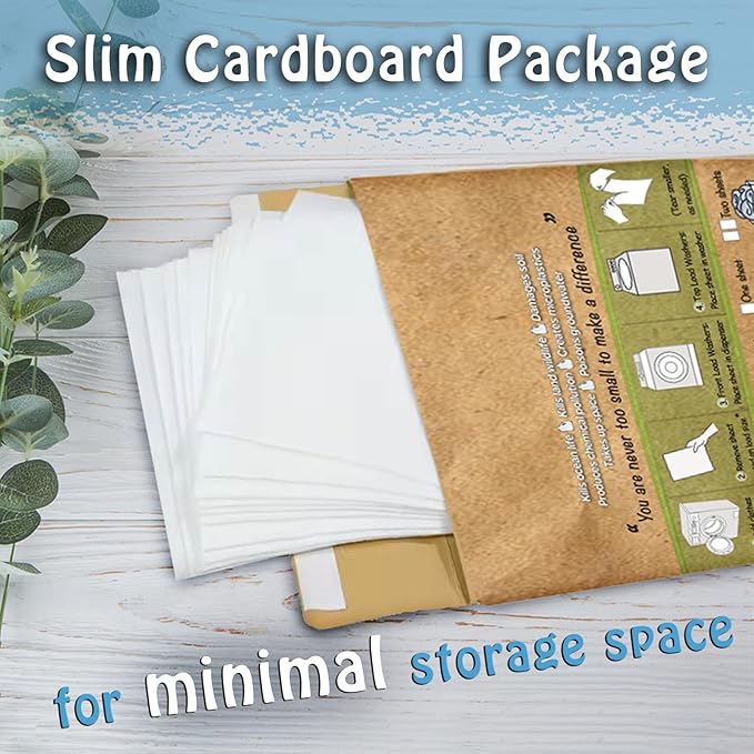 EDEN'S DEW Laundry Detergent Sheets | Biodegradable | Up to 80 Loads- 40 Sheets | Plant Based | Concentrated Liquidless Laundry Soap | No Plastic Jugs (Fresh Linen Scent, 1 pack)