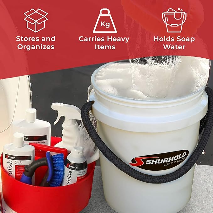 Shurhold 2451 5 gallon white bucket