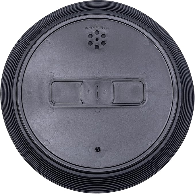 Airscape Bucket Insert Airtight Lid - Bulk Dry Storage - Unique Nitro Flush Port and Degassing Valve for Versatility - Preserve Food Freshness - Fits Most 3, 5, and 7 Gallon Buckets - Single