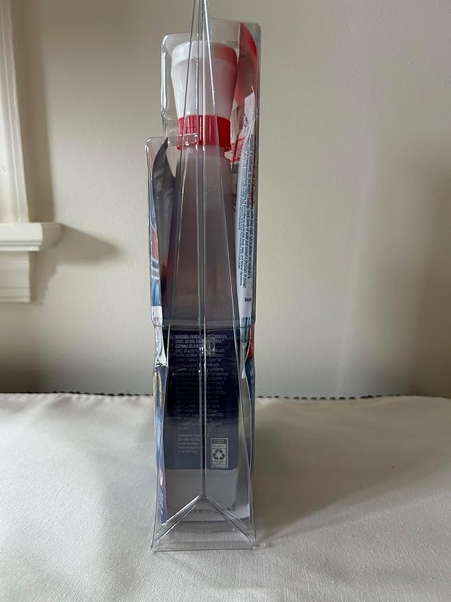 Stain Remover - TRIAL PACK (1 Pack + 24oz Spray Bottle) - Just Add Water - Indoor/Outdoor Ceiling, Wall, Bathroom, Roof, PVC Fence, Patio & More