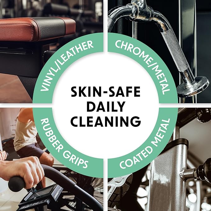 Wipex Plant Based Gym Wipes Dispenser Refill - 700 Count Fitness Equipment Wipes for Gym - Original Lemongrass Scent, Includes Dispensing Bucket, 700 Count (Pack of 1)