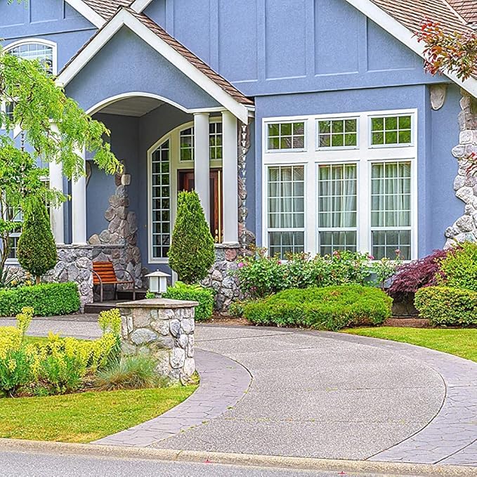 Zep Driveway, Masonry and Concrete Cleaner and Degreaser Concentrate - 1 Gallon (Case of 4) ZUCON128 - Construction Grade Degreaser Removes Grease, Dirt, and Oil Stains on Concrete, Brick, Asphalt,