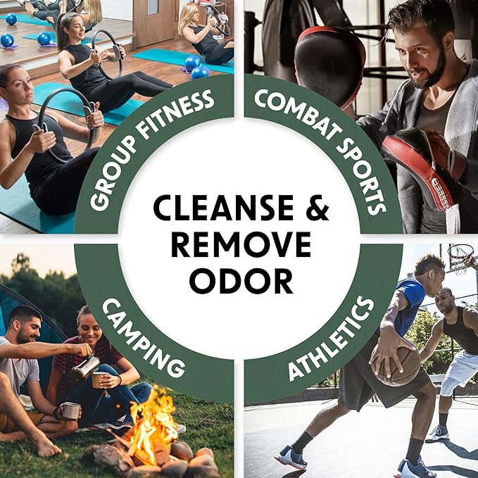 Wipex Gym Cleaning Wipes Bundle - Get (1) 400ct Lemongrass Surface Wipes & (1) 225ct Body Cloths for After Workout, Plant-Based Fitness Equipment Wipes, Clean Surfaces & Mats and Peloton Bike