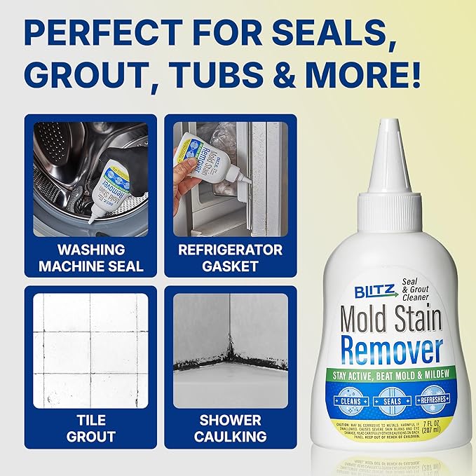 Heavy Duty Gel Cleaner – Thick Gel Formula for Bathrooms, Showers, Washing Machines, Grime, Grunk and Tiles – Targets Tough Stains and Odors – No Harsh Scrubbing Required – Easy to Apply