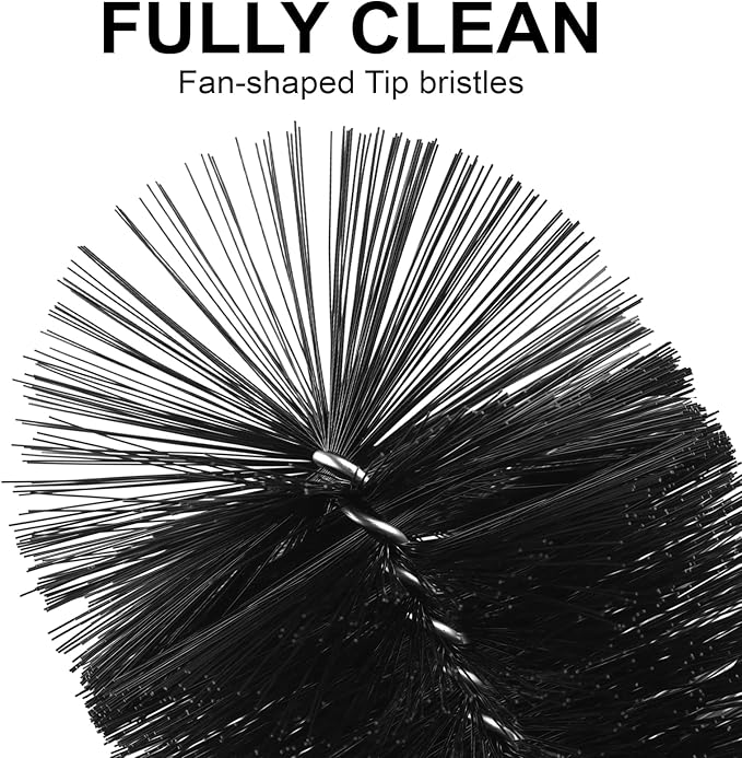 Bottle Brush, Bendable Long Handle Cleaner Brushes for Cleaning Neck Bottles, Baby Bottles, Water Bottles, Tumblers, Flask, Bird Feeder, Vase and Home Kitchen Sink Cleaning Brush