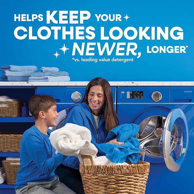 Persil Original Everyday Clean, Liquid Laundry Detergent, High Efficiency (HE), Deep Stain Removal, Ultra Concentrated, 82.5 fl oz, 110 Loads