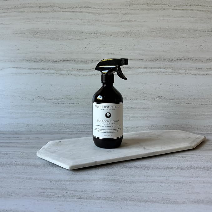 Murchison-Hume Powerful, Plant-based, Multi-Surface Bathroom Cleaner Spray for Basins, Tubs, Tiles, and Toilets. Eliminates Odor, 17oz, Australian White Grapefruit Scent 2 Pack