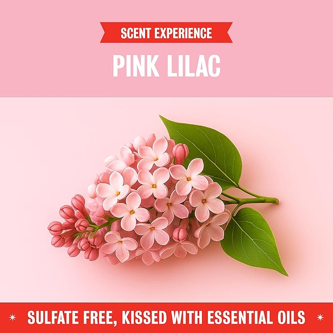 Rebel Green Super Deluxe Dish Soap - Natural Dishwashing Soap - Liquid Dish Detergent - Sustainable Dish Liquid Scented with Pink Lilac - (16 oz Bottles, 2 Pack)