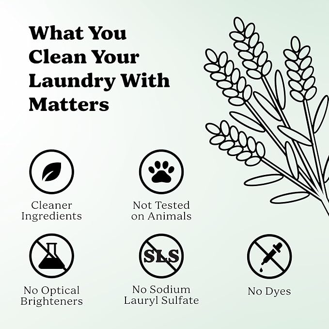 Pronounce Laundry Detergent Powder Alternative | Non-Toxic, Eco-Friendly, Natural for Sensitive Skin, Eczema, and Babies. Stain + Smell Fighting. HE Safe (Peppermint, 120 Loads)