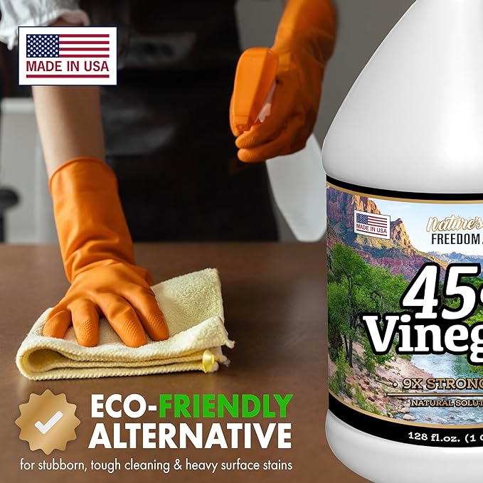 Nature's Freedom 45% Vinegar (2 Gallon)