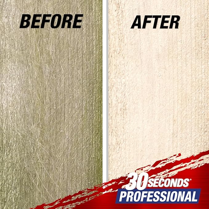 30 SECONDS Pro Mold and Mildew Stain Remover | Scrub Free | Brighter Results Instantly | Ready To Use | 32 Fl. Oz. (2 PACK)