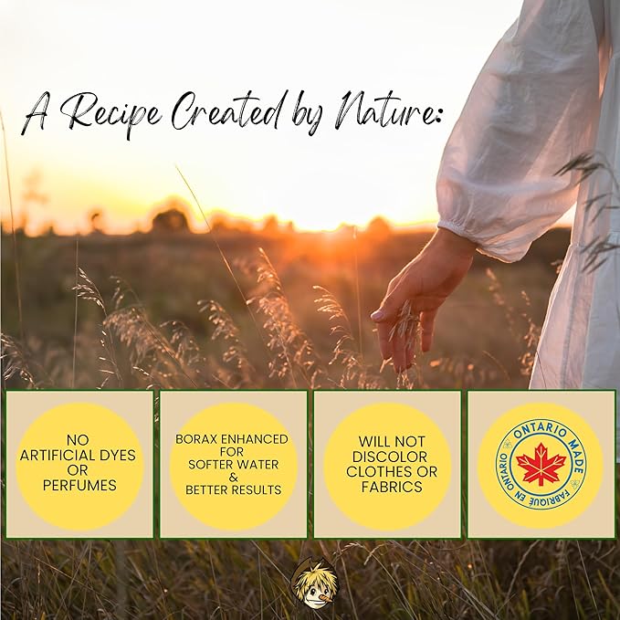 BunchaFarmers All Natural 100% Biodegradable Environmentally Friendly Stain Remover Stick Made in Canada (6 Pack)