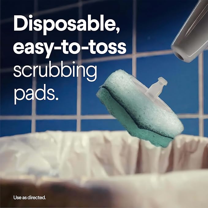 Clorox ToiletWand Toilet Cleaner Refills, Toilet brush, Rainforest Rush, 10 Ct