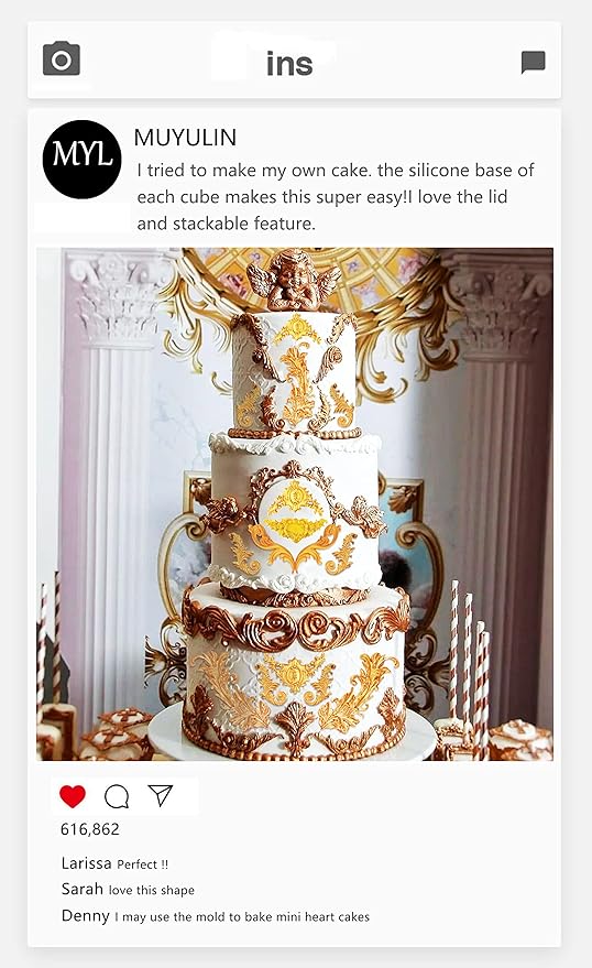 Baroque Silicone Molds Relief Chocolate, Border Feather Scroll Mold for Wedding Cake Decoration, Cupcake Toppers Clay Candy