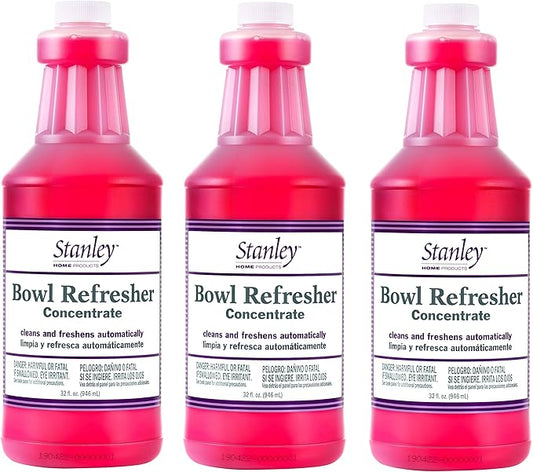 STANLEY HOME PRODUCTS Bowl Refresher Concentrate – Cleans and Freshens Toilets Automatically – 32 fl. oz. (3 Pack)
