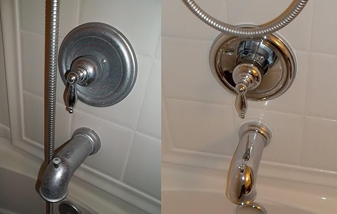 Bring It On Cleaner Hard Water Stain Remover - Shower Door, Windows, Fiberglass, Tubs, Chrome Tile & Grout Cleaner 4 Ounce (3 Pack)