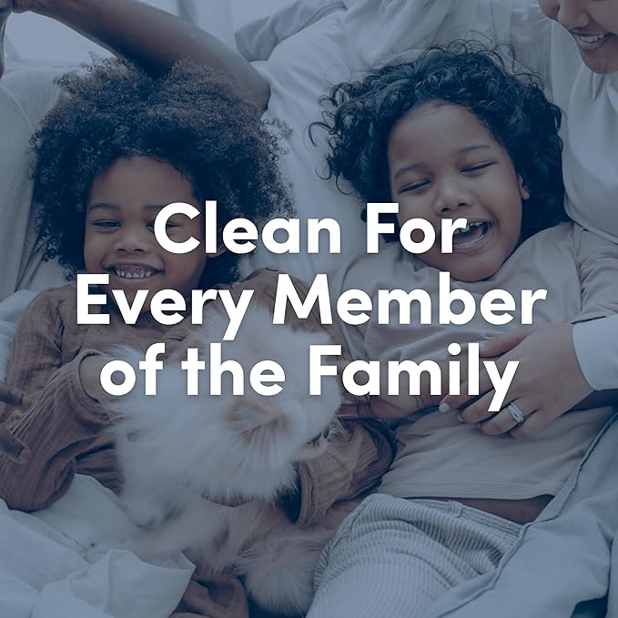 Clean Revolution Pet Hair Remover Laundry System 2-pack: Laundry Detergent + Fabric Softener with HairLift Technology, Fragrance-Free, 6 Natural Enzymes, Removes Pet Hair, Stains & Odors, 40 Oz Each