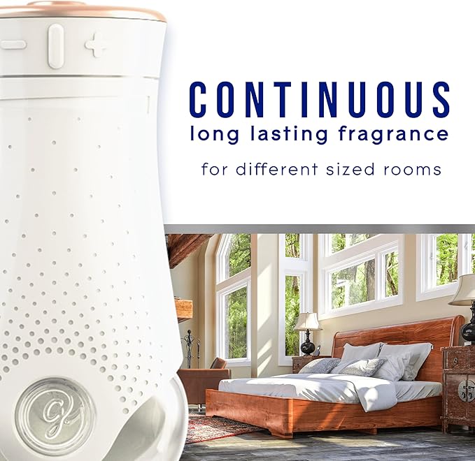 Glade PlugIns Refills Air Freshener, Juniper & Teak, Scented and Essential Oils for Home and Bathroom, 0.67 Fl Oz, 10 Count