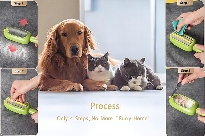 Lint and pet Hair Remover,Pet Hair Removal Glove,Clothe Hair Remover Roller,Reusable Lint Roller for Clothes,Pet Hair Remover for Clothes, Lint Brushes for Clothes (White)