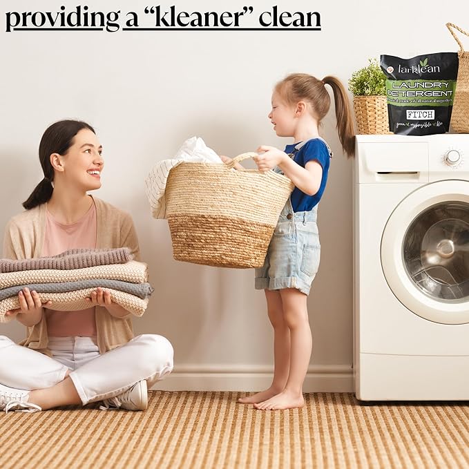 Laundry Detergent Powder | Non-Toxic Laundry Detergent for Sensitive Skin | Easy To Use, Tough on Stains, Gentle on Fabrics | Botanical Laundry Powder (Blue Hon) | Natural (Fruity and Floral)