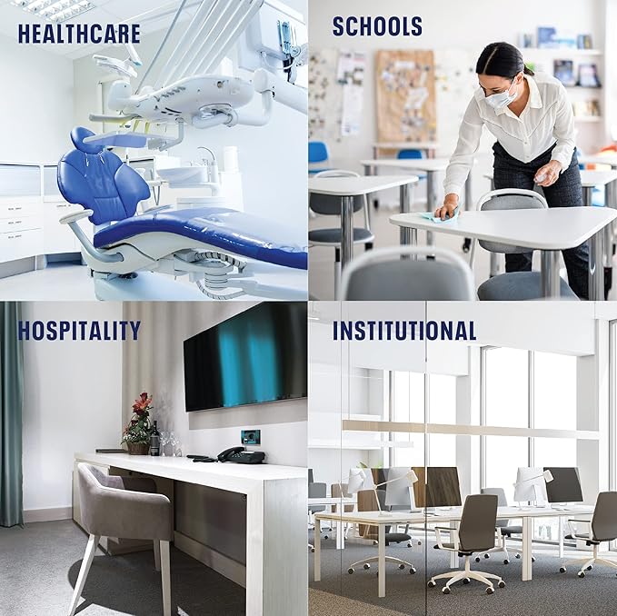 Bioesque Botanical Disinfectant Solution, Heavy Duty Broad-Spectrum Disinfectant, Kills 99.9% of Bacteria, Viruses*, Fungi, & Molds, 1 Gallon (Pack of 1)