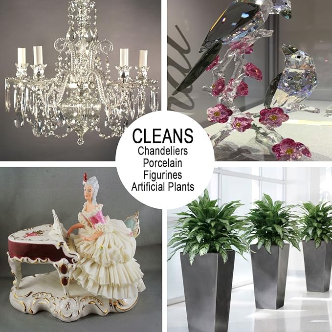 BRILLIANTÉ Crystal Chandelier Cleaner Manual Sprayer 32oz Spray Bottle & Gallon Refill, Environmentally Safe, Ammonia-Free, Drip-Dry Formula, Made in USA