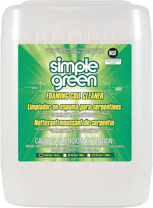 Simple Green Foaming Coil Cleaner 5 Gallon