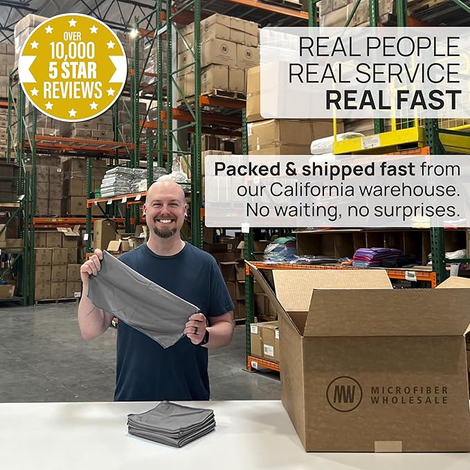 Claro Stainless Steel Cleaner Cloth 8-Pack – Microfiber Cleaning Cloths for Appliances, Sinks & Fridge | Lint-Free Streak-Free Stainless Reusable Alternative to Chemical Cleaners