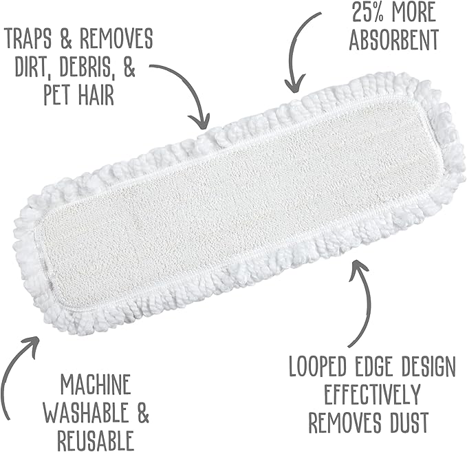 Quick Shine Ultimate Gold Spray Mop Kit | All-in-One 10 Piece Kit w/ Interchangeable Attachments | No Batteries Needed | Pro Cleaning System for All Floor Types | 2-in-1 Mop