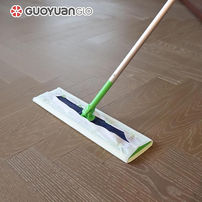 XL Dry Sweeping Cloths Compatible with XL Flat Mop X Large Disposable Mop Cloth for Floor Mopping and Cleaning,9.84x17.32 inch,60 Counts