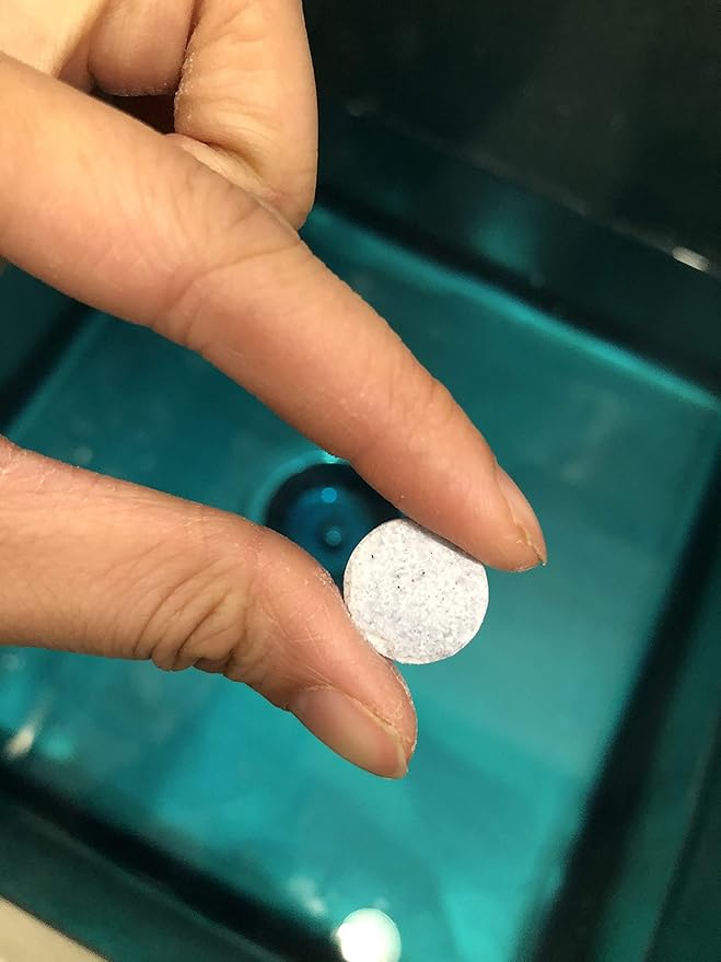 1 Bottle Steramine Sanitizer Tablets w/15x QT-10 Test Strips - Multi Purpose Steramine Sanitizing Tablets for Food Contact Surface, Kitchen, Restaurant, Food Service by FryOilSaver (150 Count)