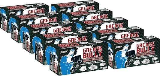 EPPCO Grease Bully 6-Mil Black Nitrile Gloves Disposable Powder Free, Latex Free Textured Superior Grip Glove for Mechanics