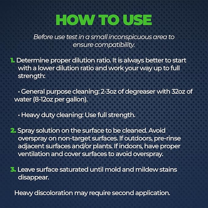 RMR Extreme Degreaser and Cleaner - Advanced Indoor/Outdoor Formula for Heavy-Duty Commercial, Residential, Automotive, and Equipment Cleaning, 32 Ounces Makes up to 4 Gallons