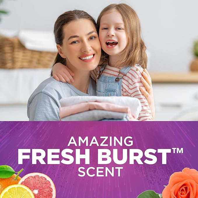ARM & HAMMER Plus OxiClean Odor Blasters Fresh Burst, 77 Loads Liquid Laundry Detergent, 100.5 Fl oz