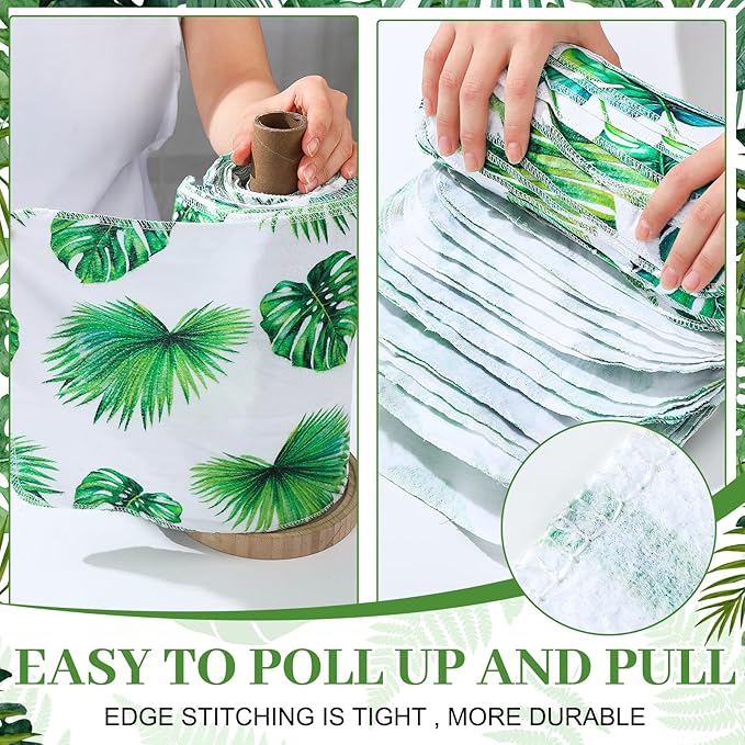 36 Pack Reusable Cleaning Cloths Washable Cotton Kitchen Towels for Home