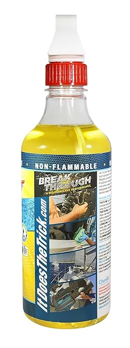 Marine Grade Lubricant, Solvent, & Penetrating Oil | 16 oz. Pump Spray Bottle | Non-Toxic, Non-Flammable, Zero - 12 Pack