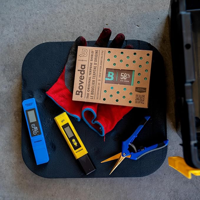 Boveda 58% Two-Way Humidity Control Pack For Storing 5 lb – Size 320 – Single – Moisture Absorber for Storage Containers – Humidifier Pack – Individually Wrapped Hydration Packet