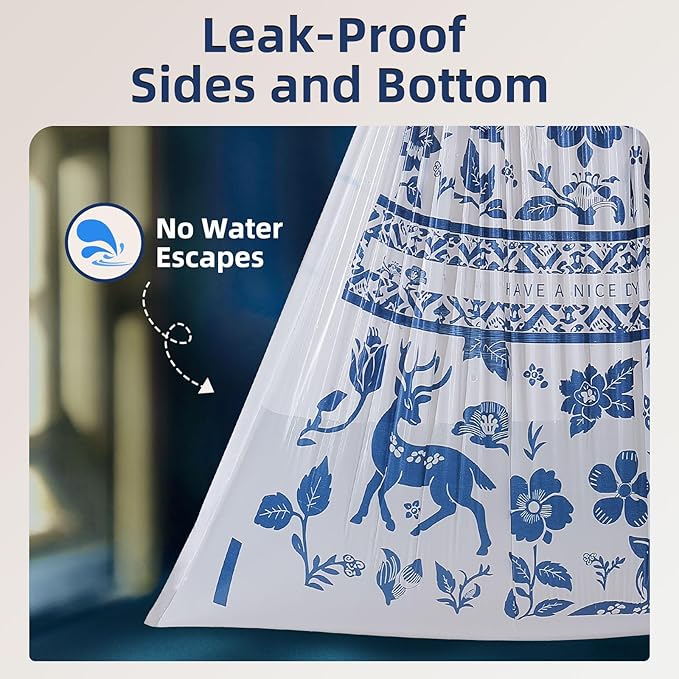 13 Gallon Trash Bags Drawstring, 60 Counts Tall Kitchen Trash Bags, Sturdy Large Trash Bags, Colored Garbage Bags 13 Gallon Tall Kitchen, Tear Resistant Kitchen Garbage Bags for Kitchen, Bathroom