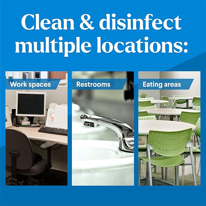 Clorox CloroxPro EcoClean Disinfecting Cleaner Refill, 128 Fluid Ounces