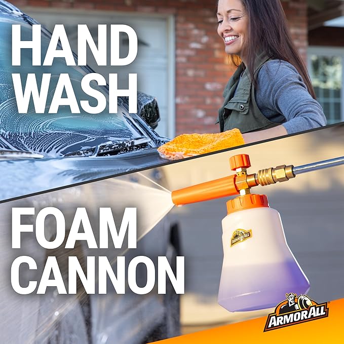 Armor All Car Cleaning Wash, All Purpose Car Wash Soap, 1 Gallon, 128 Fl Oz (Pack of 1)