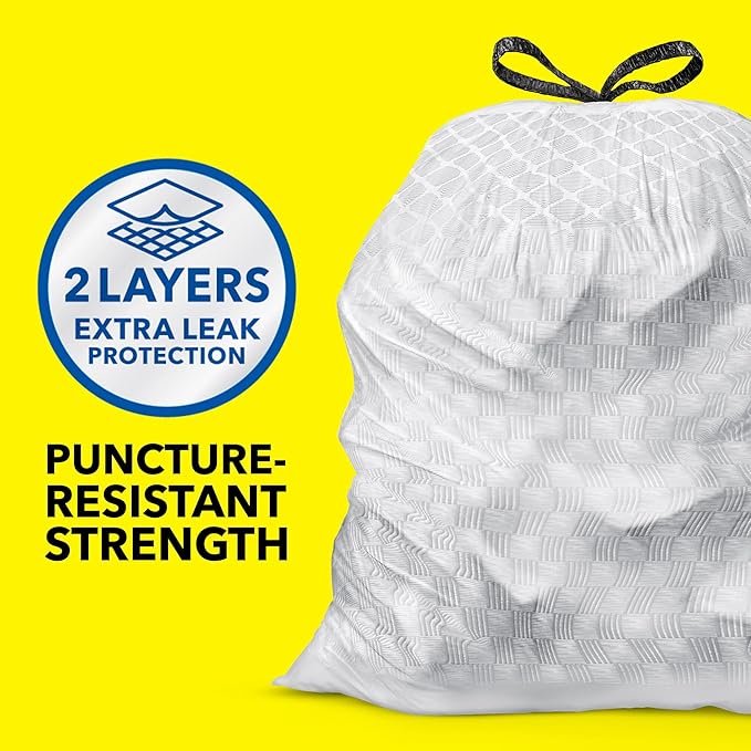 Glad ForceFlex Tall Kitchen Trash Bags, 13 Gallon, Gain Original, 40 Count (Package May Vary)