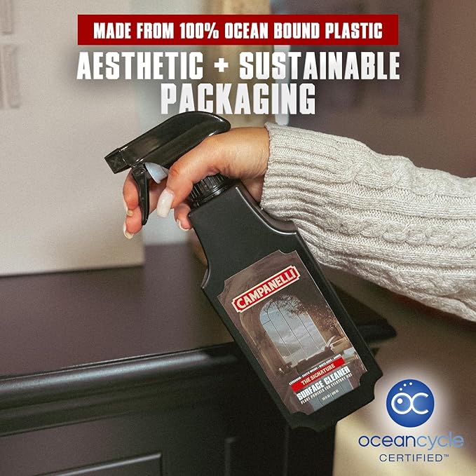 Multi-Surface Cleaning Spray Solution, Plant-Powered, Scented (Peppermint Mochaccino)